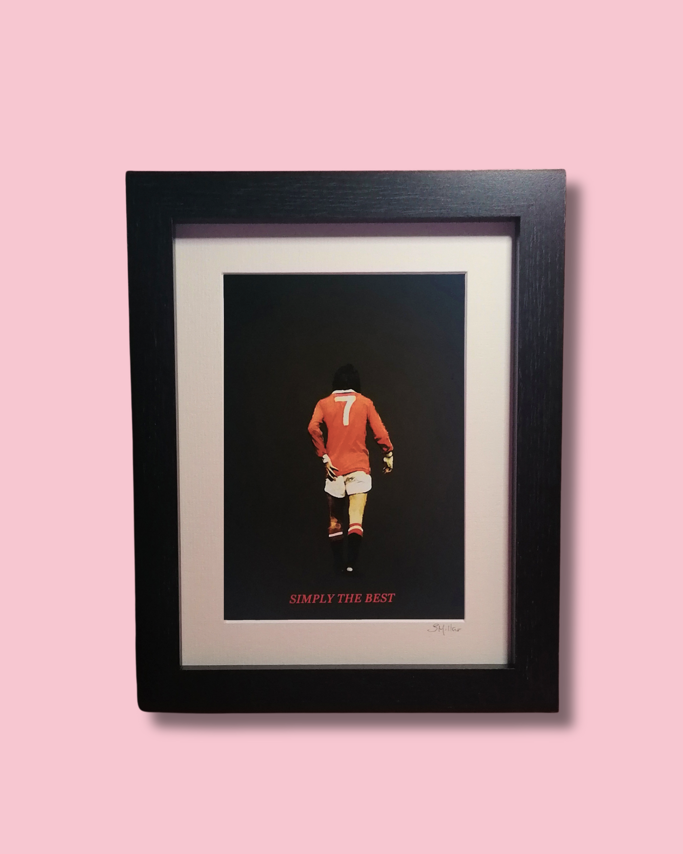 George Best - Framed Photographic Print