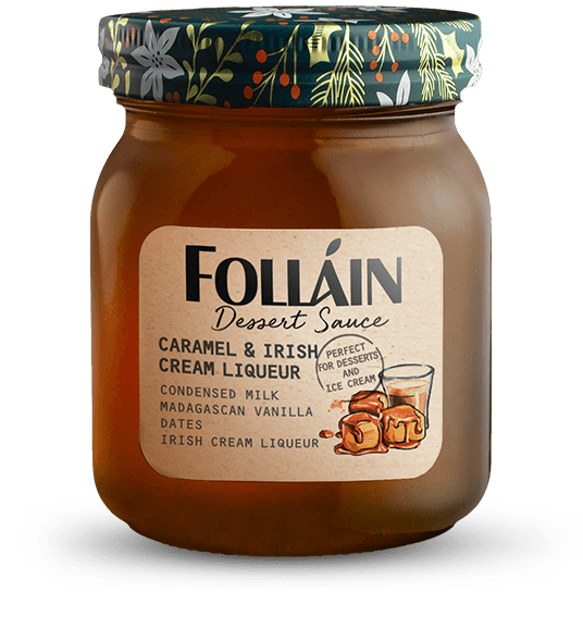 Caramel & Irish Cream Liqueur Dessert Sauce | Folláin