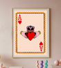 Claddagh Playing Card Print | Mauds Studio