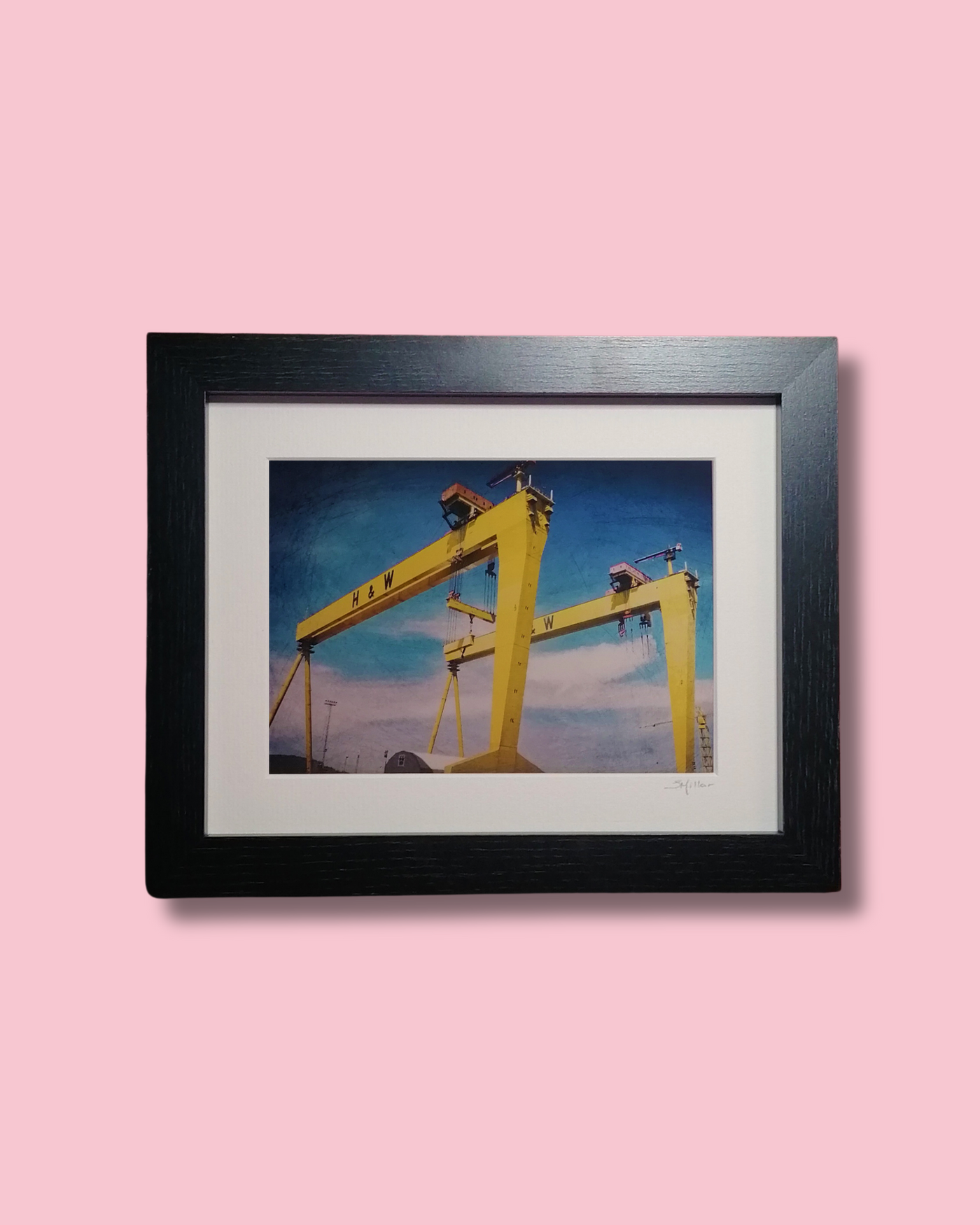 Belfast Cranes Print | Sharon Millar