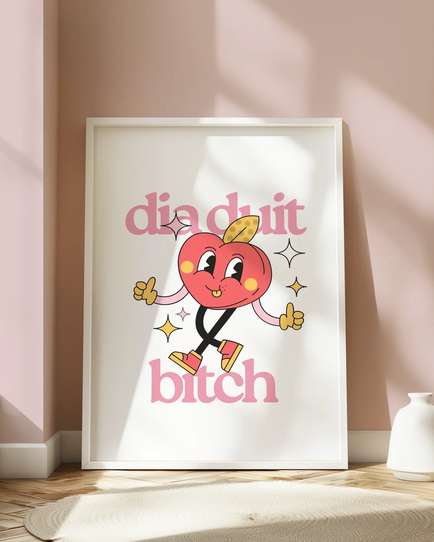 Dia Duit Bitch Print | As Gaeilge