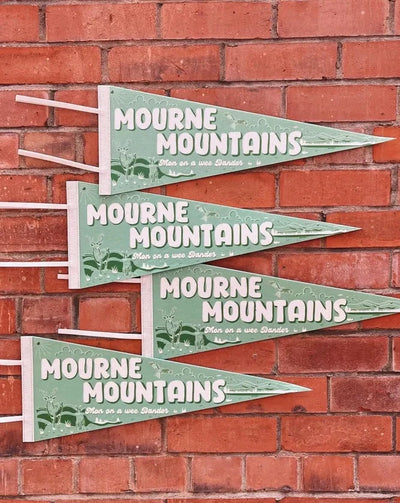 Mourne Mountains Pennant | Sasha Ferg Art