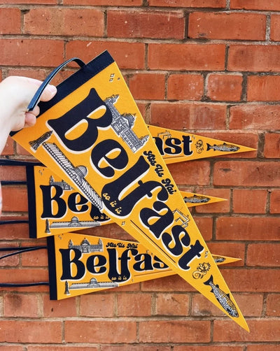 Belfast Pennant | Sasha Ferg Art