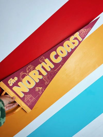 North Coast Pennant | Sasha Ferg Art