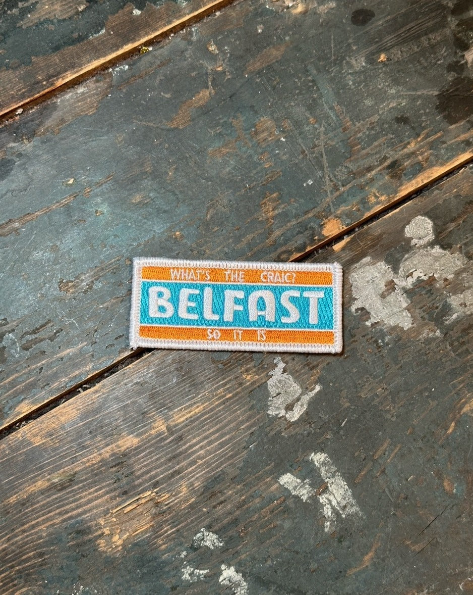 Belfast Slang Patch | Sasha Ferg Art