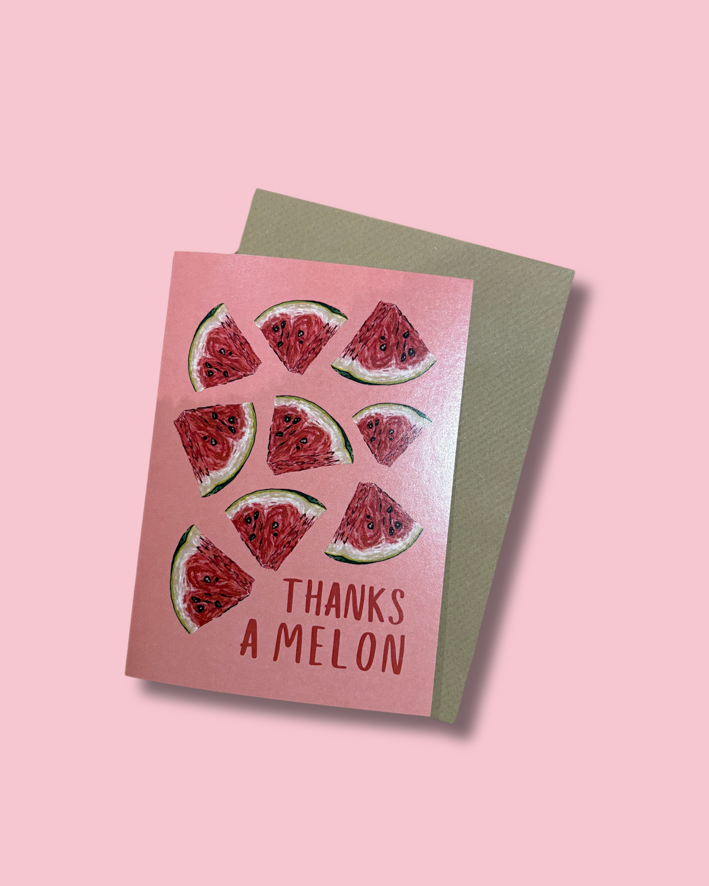 Thanks A Melon Card | Dearbhail Designs