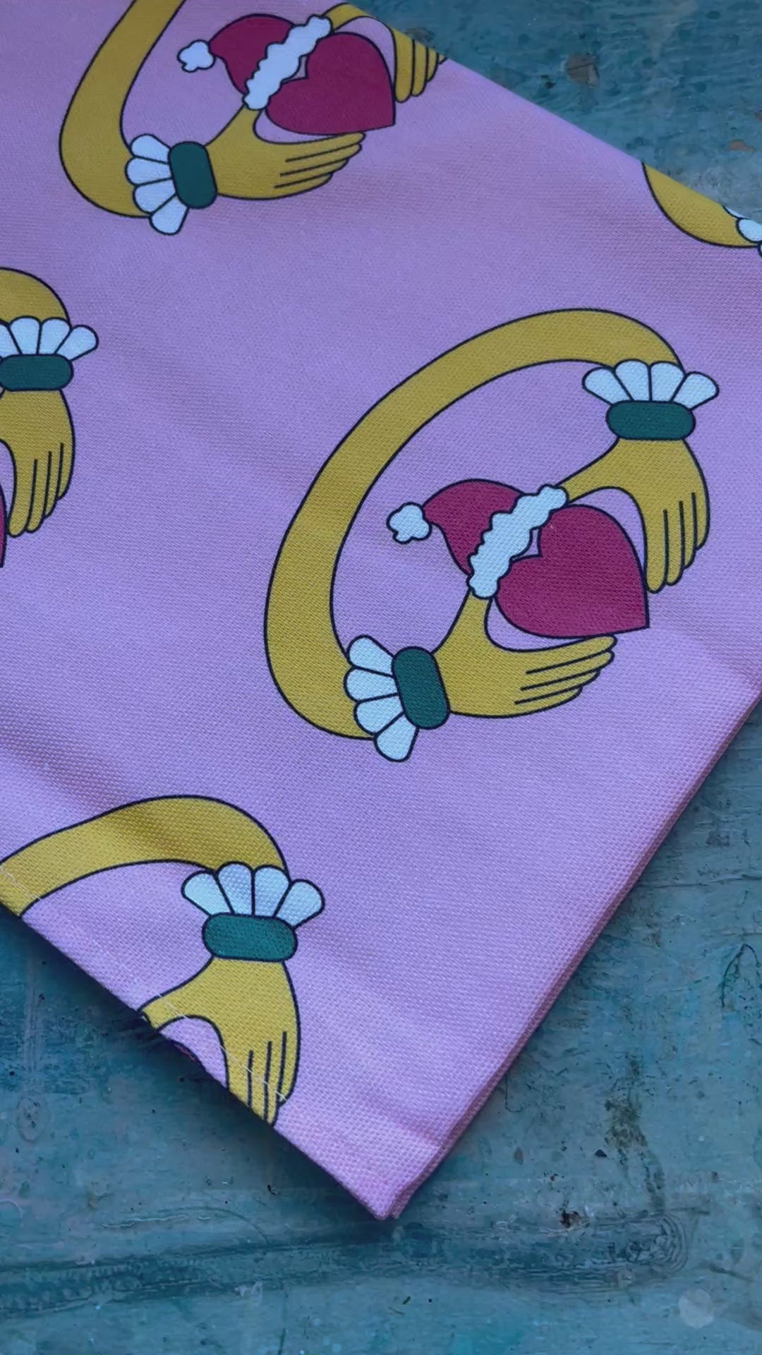 Claddagh La La La Tea Towel | Born & Bred