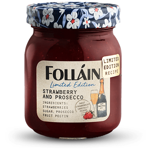 Strawberry & Prosecco Jam | Folláin