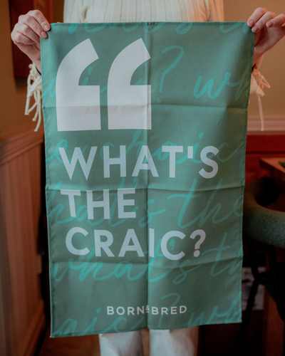 What's The Craic? Tea Towel