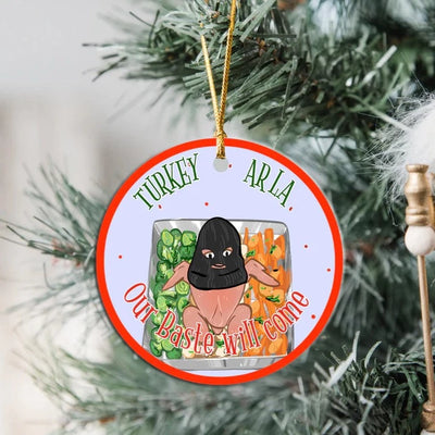 Turkey Ar La Christmas Decoration | Derry Nice Things