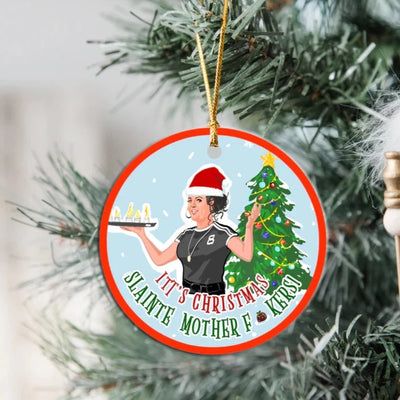 Michelle Slainte Motherf*ckers Christmas Decoration | Derry Nice Things
