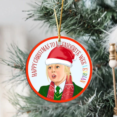 Claire Wee Lesbian Christmas Decoration | Derry Nice Things