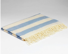 whispering blue baby blanket mcnutt