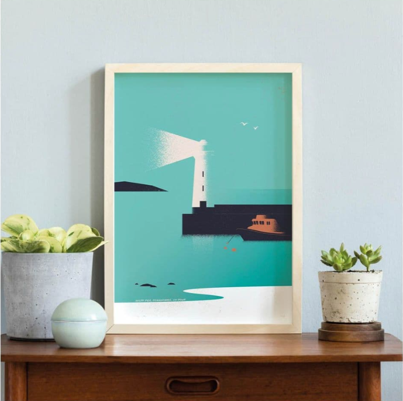 Donaghadee Lighthouse Print