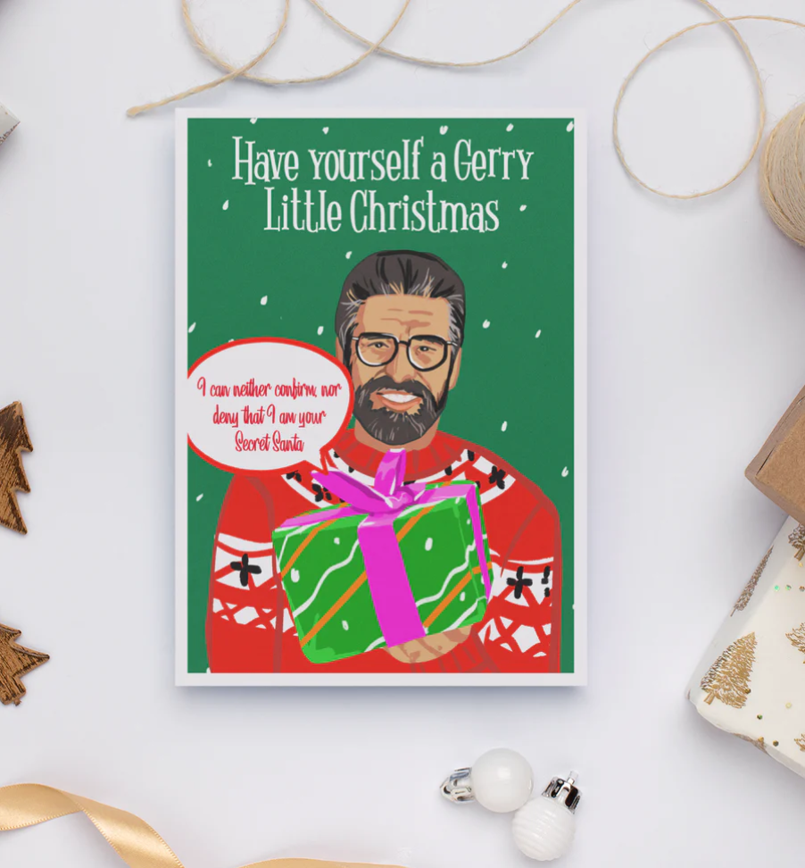 Have Yourself a Gerry Little Christmas Card  | Derry Nice Things