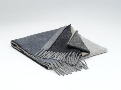 Tokyo Stripe Lambswool Scarf