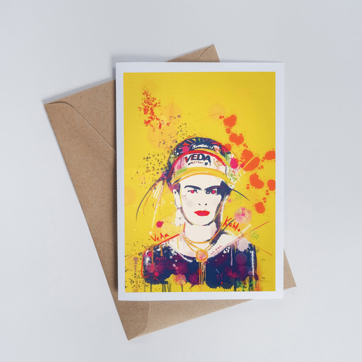 Veda Kahlo | Greetings Card