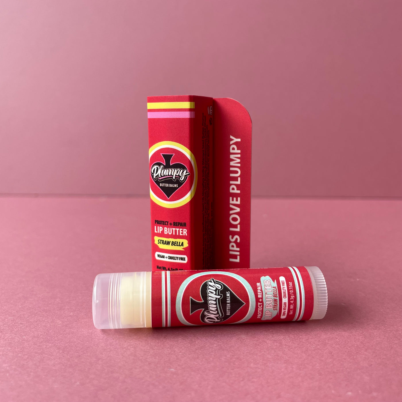 Mantequilla para labios regordetes - Straw Bella
