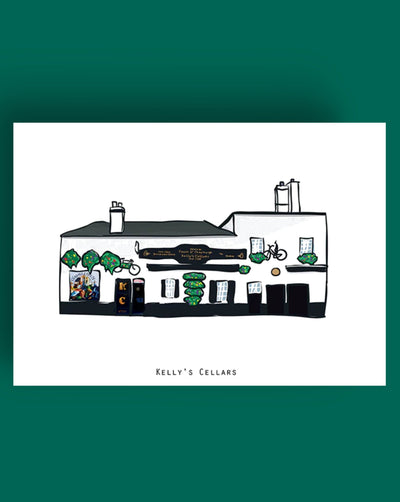 Kelly's Cellars Cowfield Pub Print